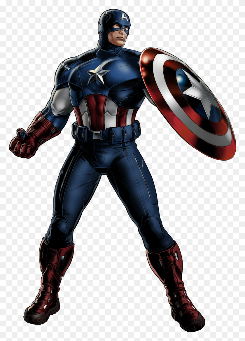 1554x2212 Latest Marvel Avengers Alliance - Capitan America PNG