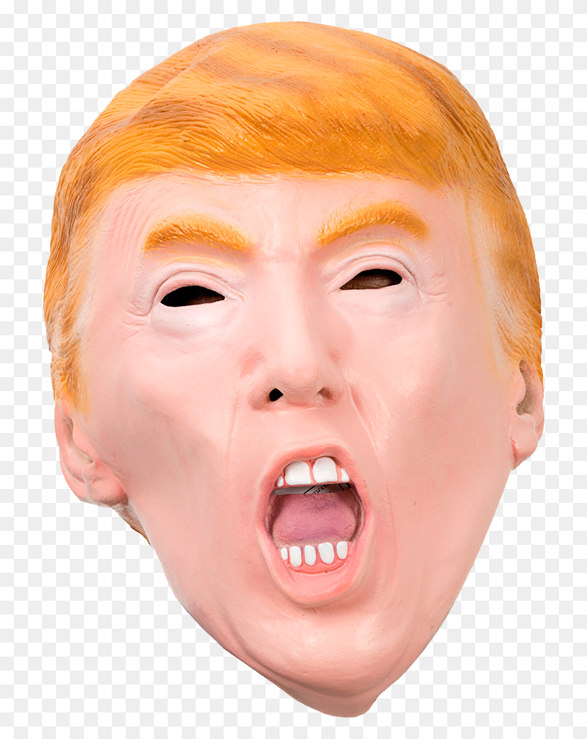 720x998 Latex Mask Donald Trump Latexmask Som Dig Till Donald - Trump Head PNG