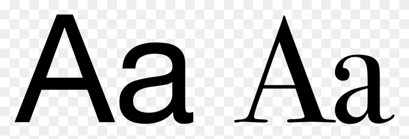 1280x373 Latin Alphabet Aa - Aa Clip Art
