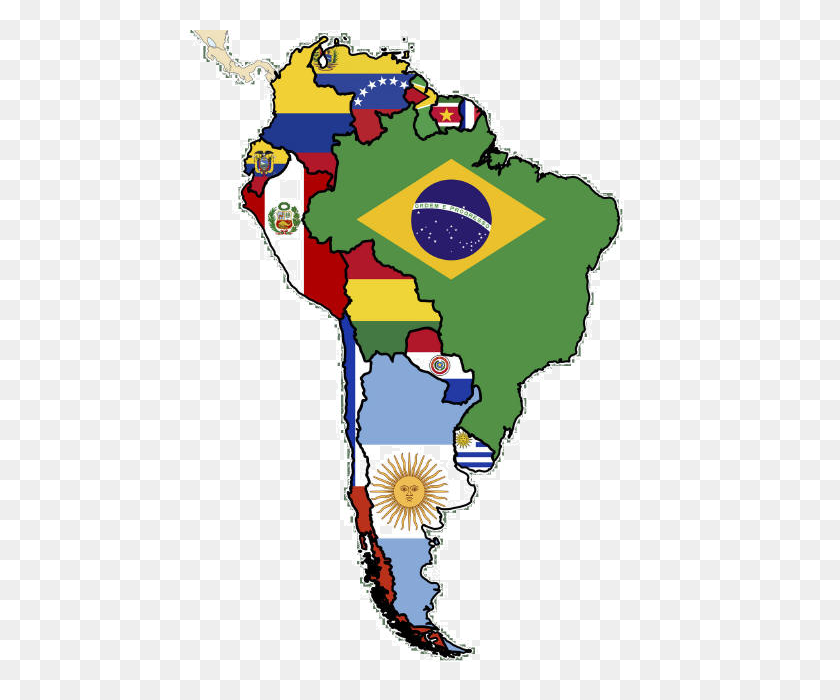 472x640 Latin American Flag Free Vectors Make It Great! - Us Flag Clipart