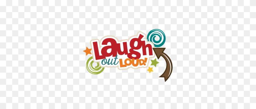 300x300 Laugh Out Loud! Scrapbook Title - Laugh Out Loud Clipart