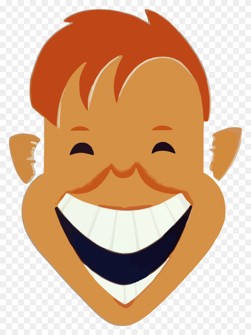 1701x2311 Laughing Boy Face Icons Png - Laughing PNG
