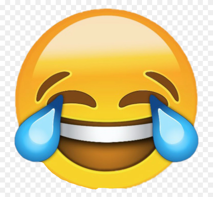 731x717 Laughing Crying Emoji - Crying Laughing Emoji PNG