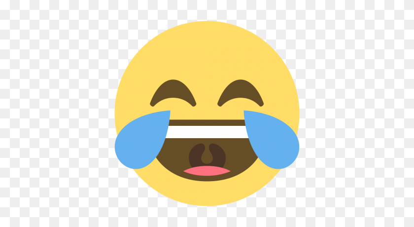 400x400 Laughing Emoji Clipart Photo - Emoji Laughing PNG