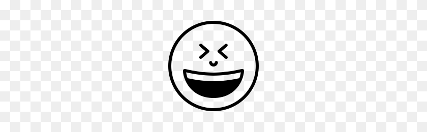 200x200 Laughing Emoji Icons Sustantivo Proyecto - Laughing Emoji Png