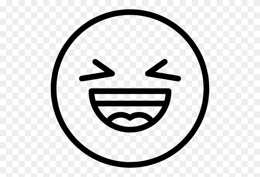 512x512 Riendo Emoji Icono Png - Riendo Emoji Png Transparente