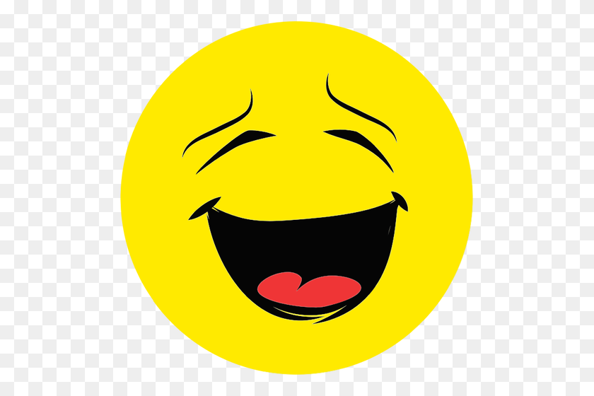 499x500 Laughing Free Clipart - Laughing Face PNG