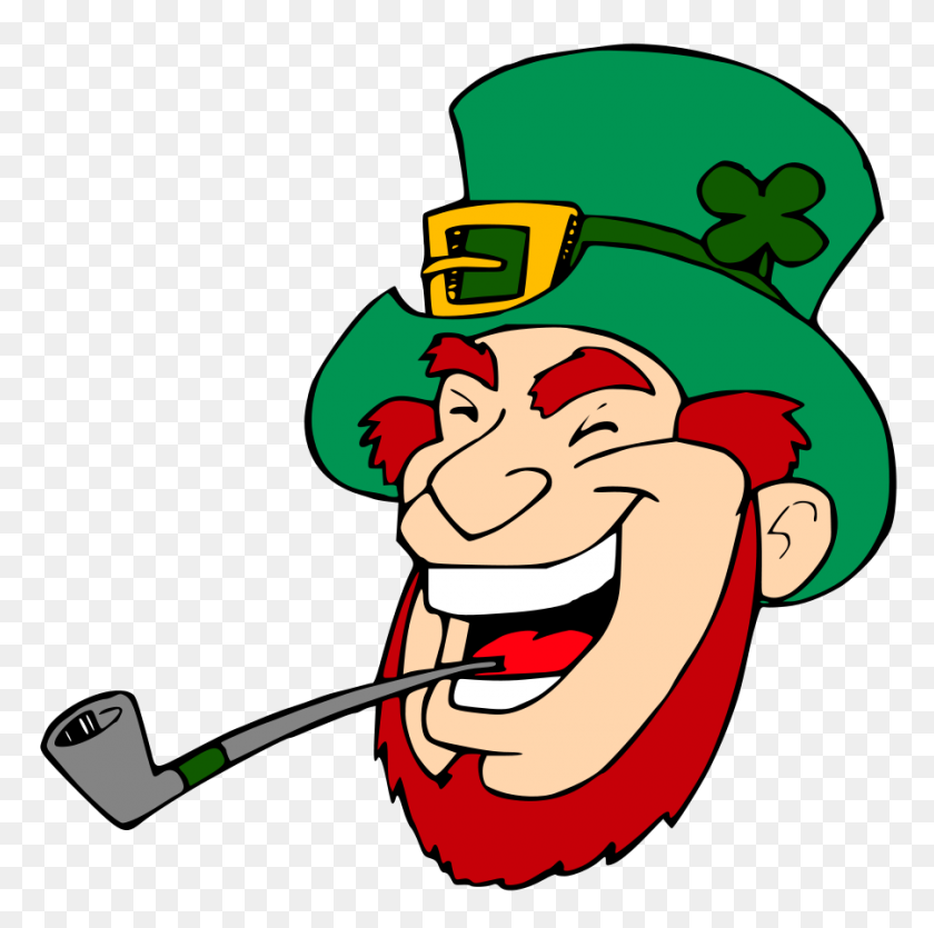 900x895 Laughing Leprechaun Png Cliparts For Web - Tgif Clipart Free