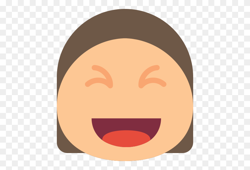 512x512 Laughing Png Icon - Laughing Face PNG