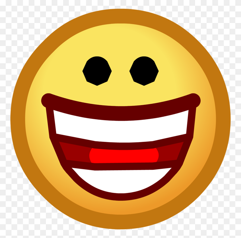 768x768 Laughing Smiley Face Clip Art - Emoji Faces Clipart