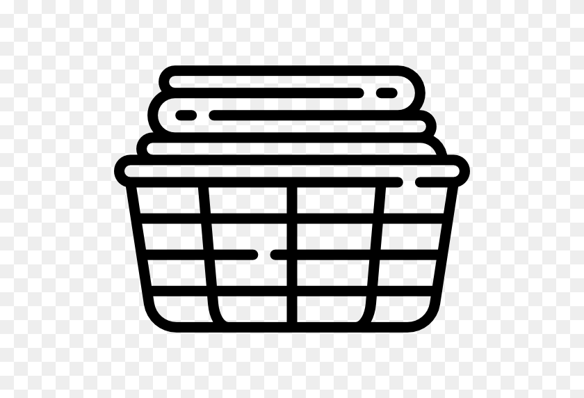 512x512 Laundry Basket - Laundry Basket PNG