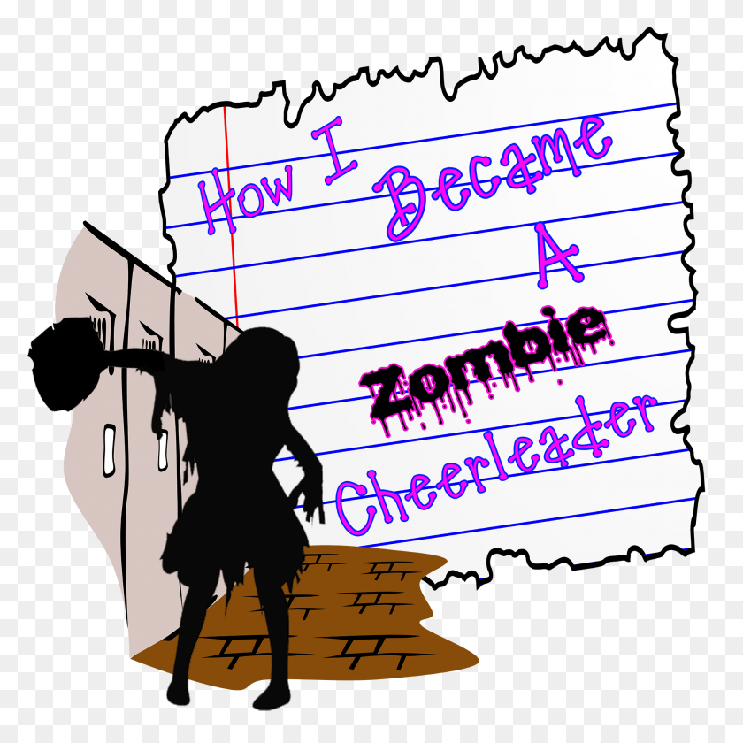 1900x1900 Laura L Zimmerman Cómo Me Convertí En Una Animadora Zombie Slashermonster - Cuerno De Animadora De Imágenes Prediseñadas