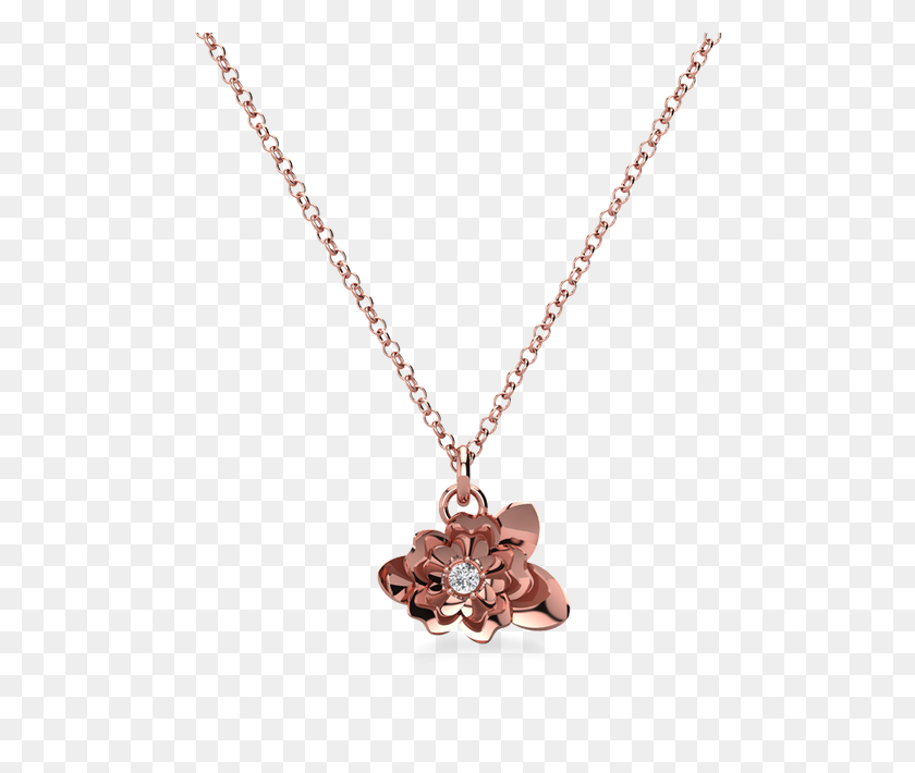 650x650 Laura Preshong Rosette Necklace - Diamond Necklace PNG