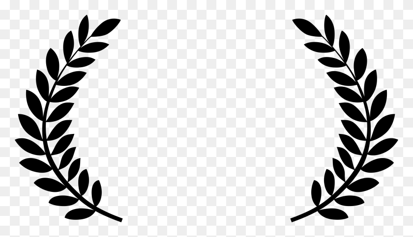 2400x1304 Laurel Wreath For Film Festival Awards - Clipart De Corona De Laurel Gratis