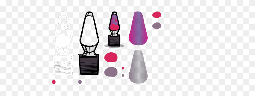 512x256 Lava Lamps - Lava Lamp Clip Art