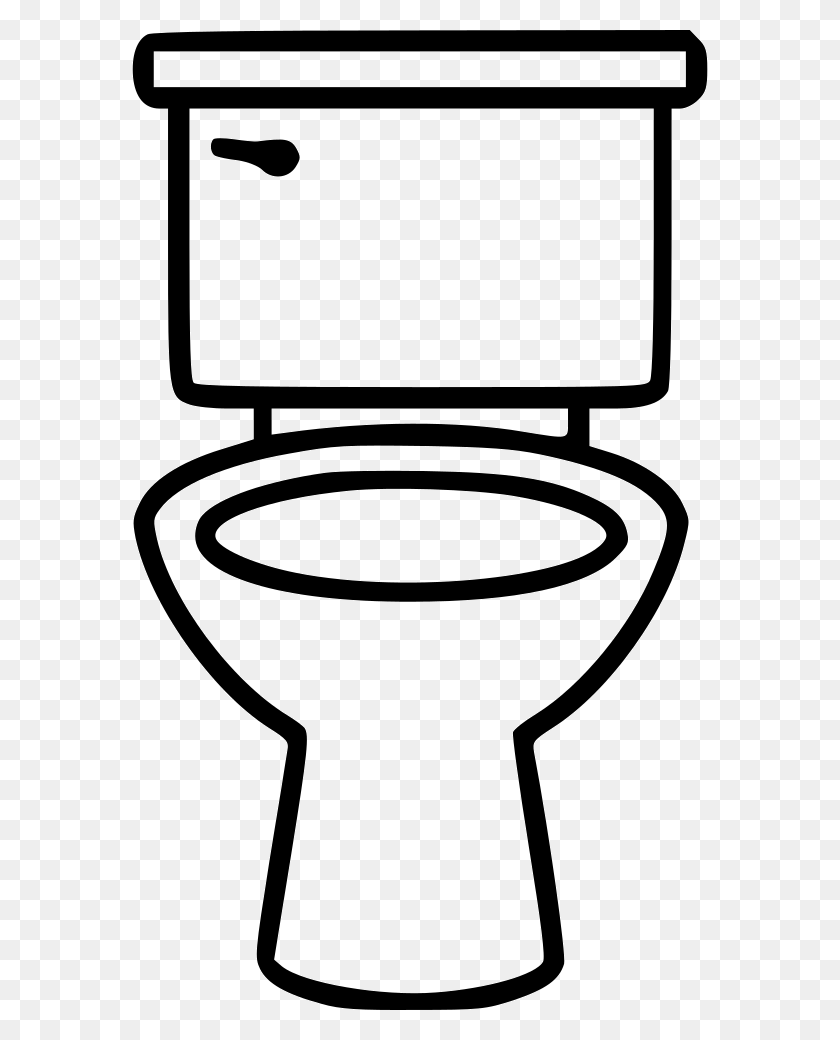 576x980 Lavatory Bowl Bathroom Wc Restroom Toilet Png Icon Free - Toilet PNG
