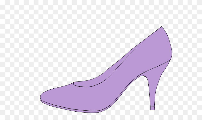 600x441 Lavender Slipper Shoe Clip Art - Ruby Red Slippers Clipart