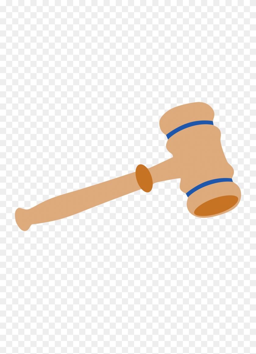 2400x3394 Law Gavel Clipart - Law Clipart