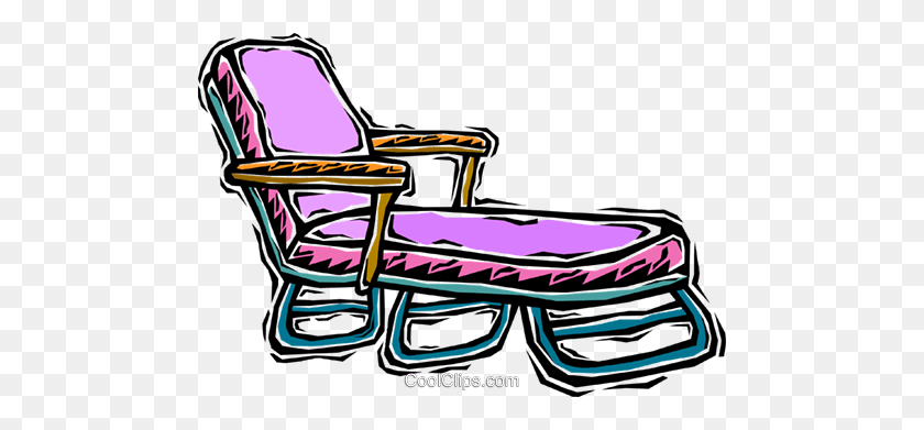 480x331 Lawn Chair Royalty Free Vector Clip Art Illustration - Lawn Chair Clipart