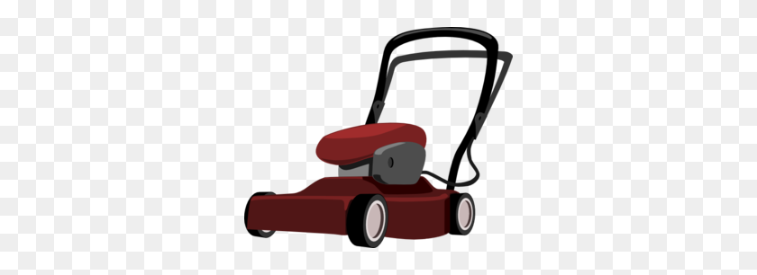 298x246 Lawn Mower Clip Art - Mowing Lawn Clipart