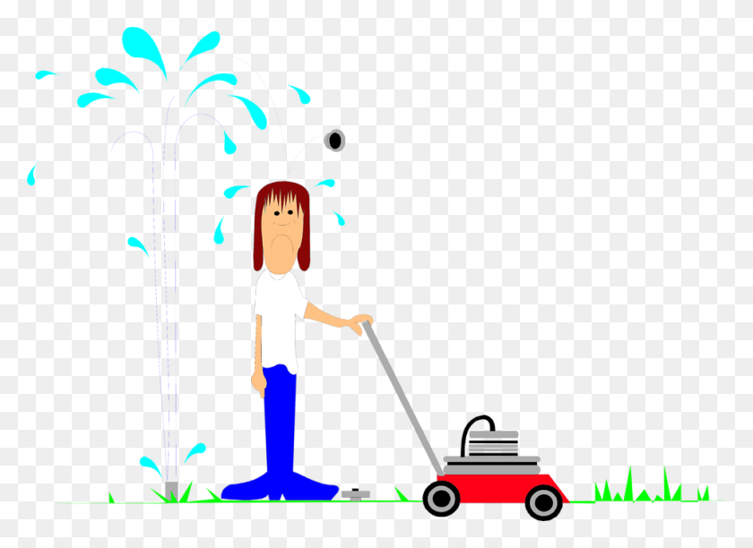 958x679 Lawn Mower Clipart, Suggestions For Lawn Mower Clipart, Download - Yard Work Clip Art