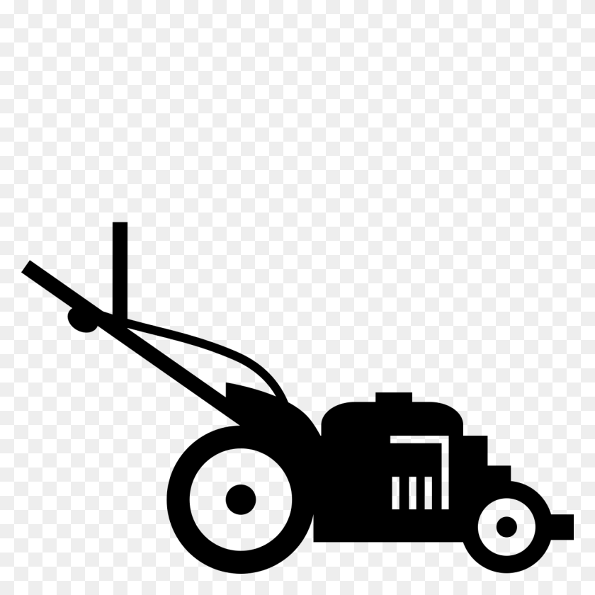 1200x1200 Lawn Mower Logo Black And White - Zero Turn Mower Clipart