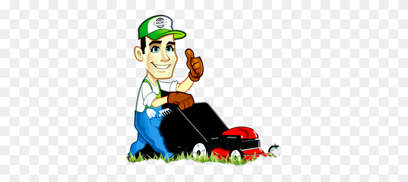 339x315 Lawn Mowing Lawn Care Services In Texas Gomow - Yard Work Clip Art