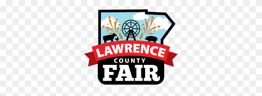 300x250 Lawrence County Fair - Demolition Derby Clip Art