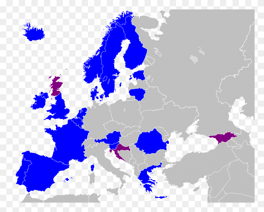 2000x1579 Законы Против Гомофобных Преступлений На Почве Ненависти И Речи Карта Европы - Карта Европы Png