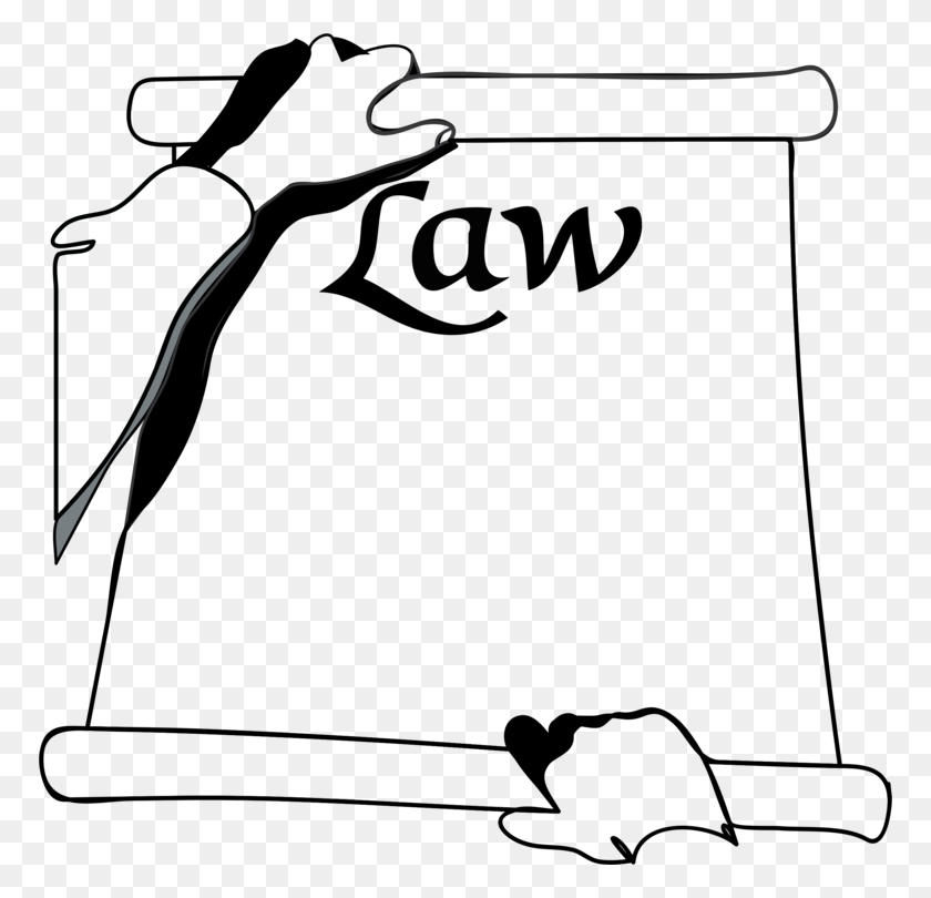 770x750 Lawyer Court Law Enforcement Drawing - Tavern Clipart