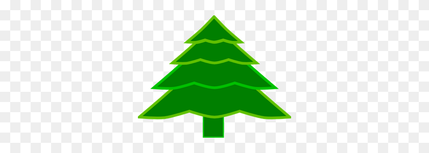 300x240 Layer Fir Tree Png Clip Arts For Web - Evergreen Tree PNG
