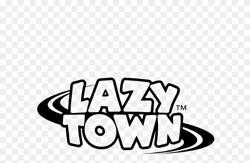 600x488 Lazytown Logo Clip Art - Small Town Clipart