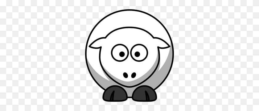 288x300 Lds Clipart Lamb Clip Art Free Clipart Images Image - Sheep Clipart Black And White