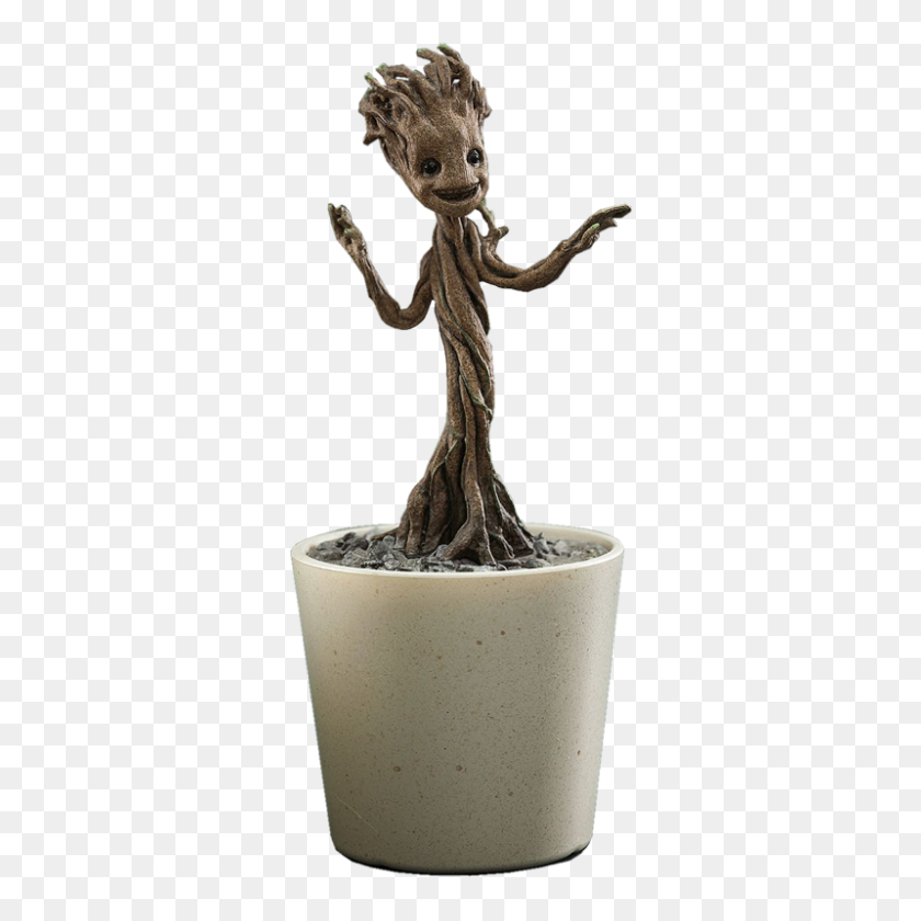 800x800 Le House Marvel, Guardians Of The Galaxy - Baby Groot PNG