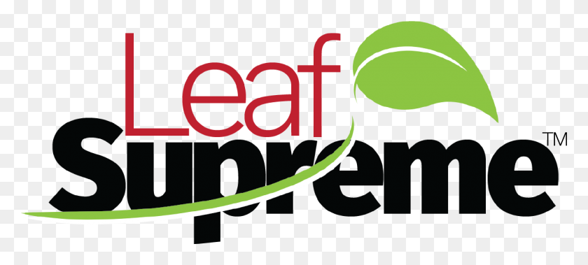 2374x972 Leaf Supreme - Supreme Logo PNG