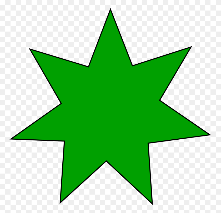 767x750 Leaf T Shirt Green Company Star - Green Star Clipart