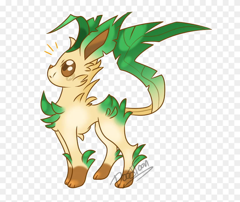 668x646 Leafeon - Leafeon PNG