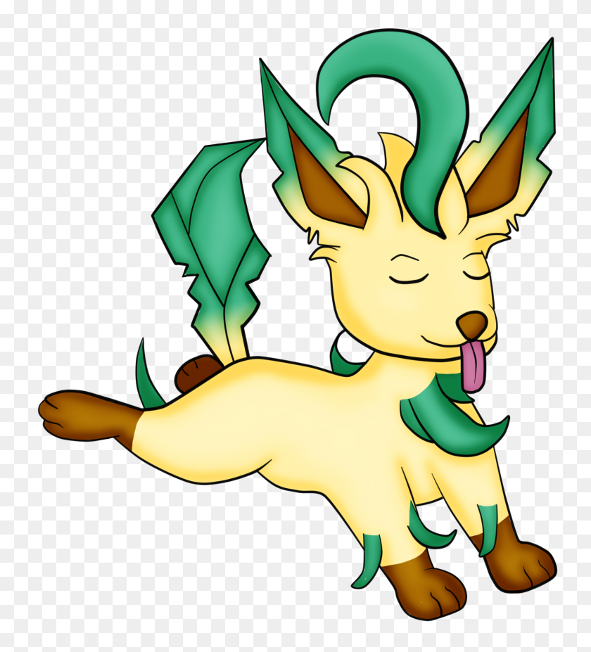 1479x1645 Leafeon Bleep Weasyl - Leafeon PNG