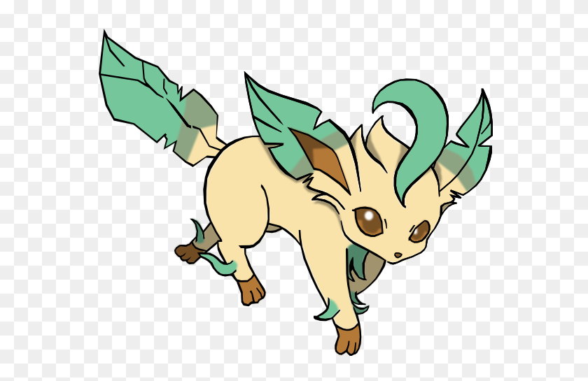640x485 Leafeon Png Png Image - Leafeon PNG