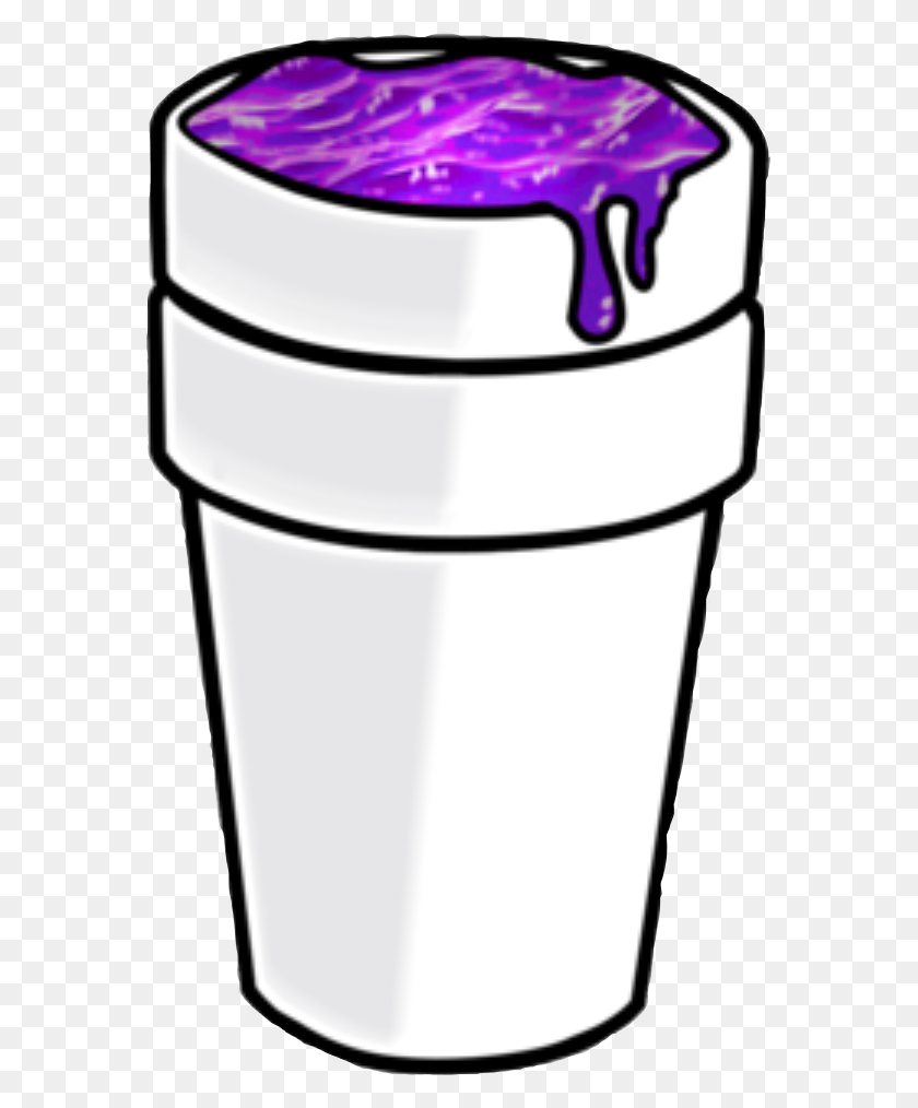 572x954 Lean Purple Purplecup Codein Cup Freetoedit - Cup Of Lean PNG
