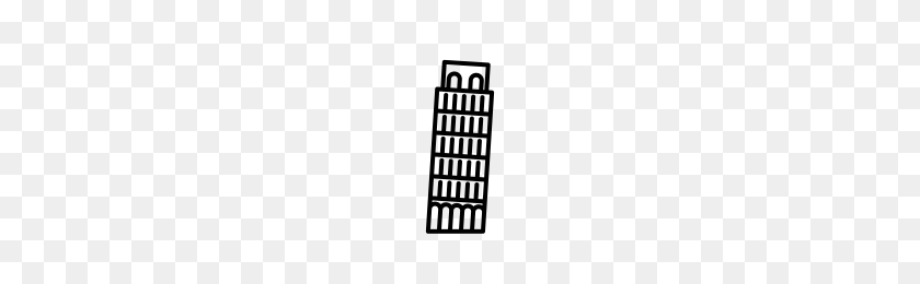 200x200 Leaning Tower Of Pisa Icons Noun Project - Leaning Tower Of Pisa PNG