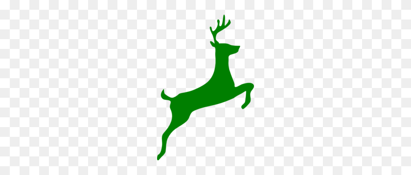 198x298 Leaping Stag Clip Art - Stag Clipart