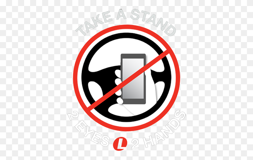 393x472 Lear Corporation Is Taking Astand Against Distracted Driving Stand - Texting And Driving Clipart
