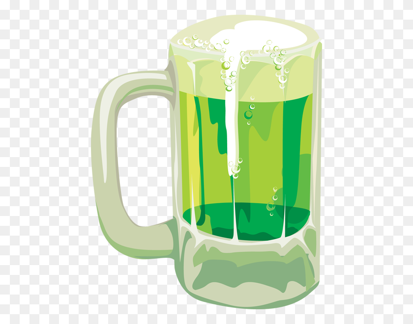 470x600 Узнайте О Дне Святого Патрика С Бесплатными Рисунками - Зеленое Пиво Клипарт
