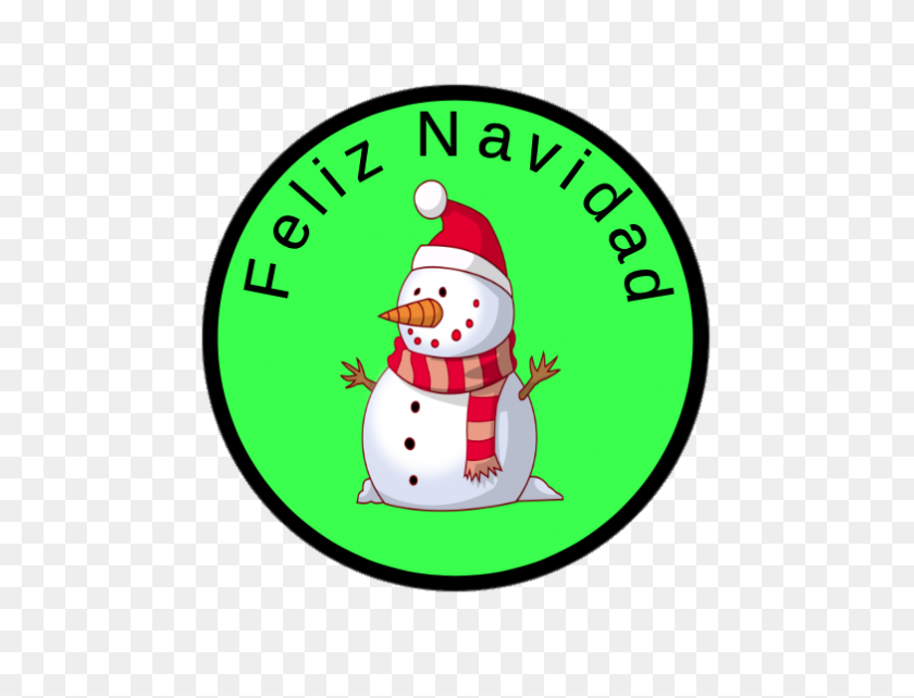 600x582 Изучите Навыки Иностранного Языка Feliz Navidad Sticker - Feliz Navidad Clipart