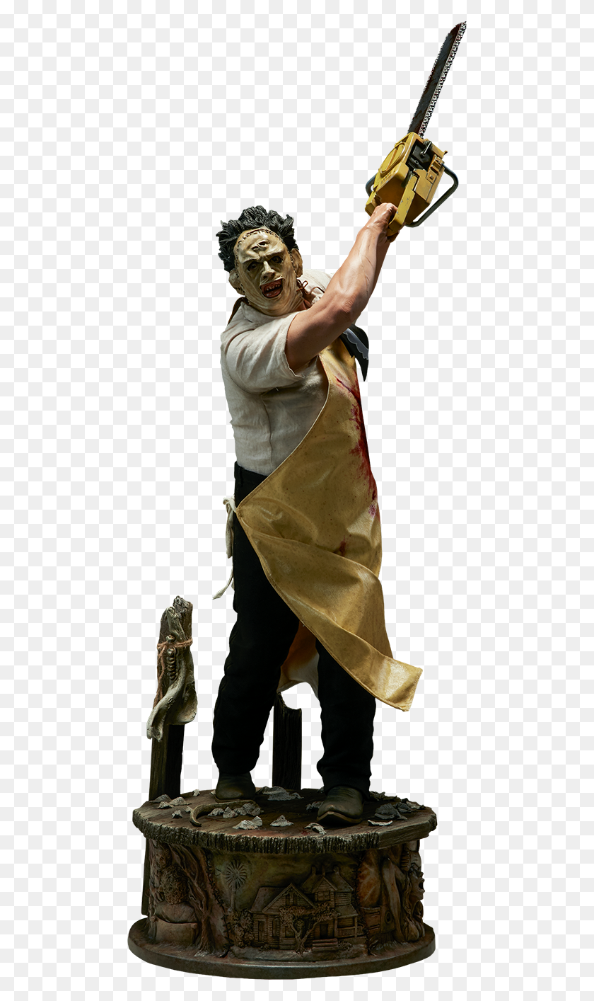 480x1354 Leatherface Premium Format Statue Texas Chainsaw Massacre - Leatherface PNG