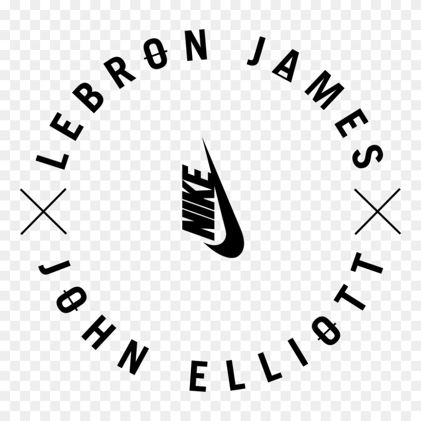 800x800 Значок Леброна Джеймса Икс, Джона Эллиота Икс Nikelab - Логотип Леброна Джеймса Png