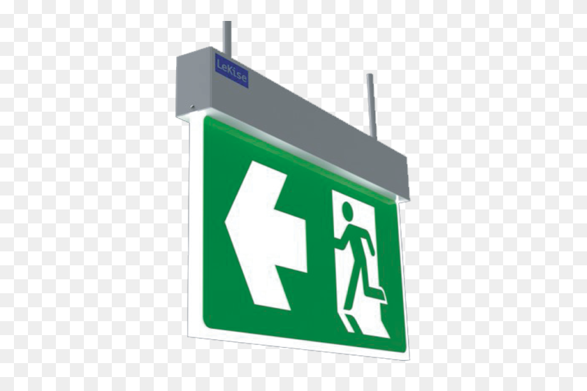 500x500 Led Exit Sign - Exit Sign PNG