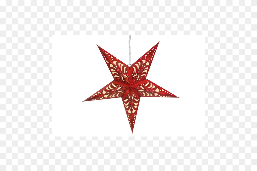 500x500 Led Shining Star, Red Lidl Us - Estrella Brillante Png