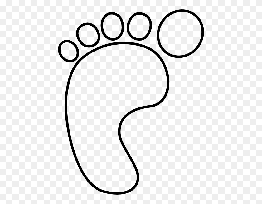 468x593 Left And Right Foot Clipart - Leer Clipart